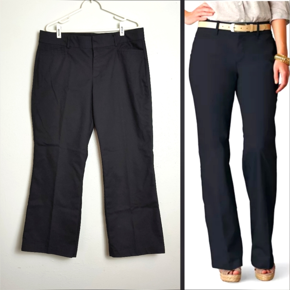 Dockers Trouser Pant Women's Size 16 Short Black Casual